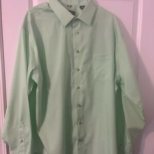 Kenneth Cole Light Green Dress Shirt